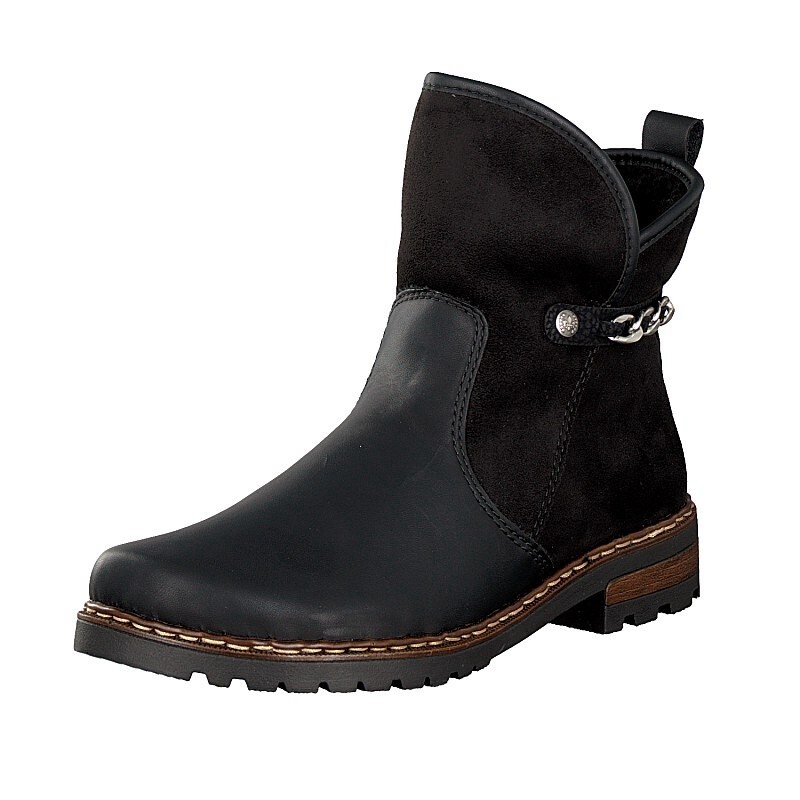 Botas Rieker Z3960-01 Para Mulher - Pretas